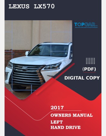 2017 lexus lx570 owners manual